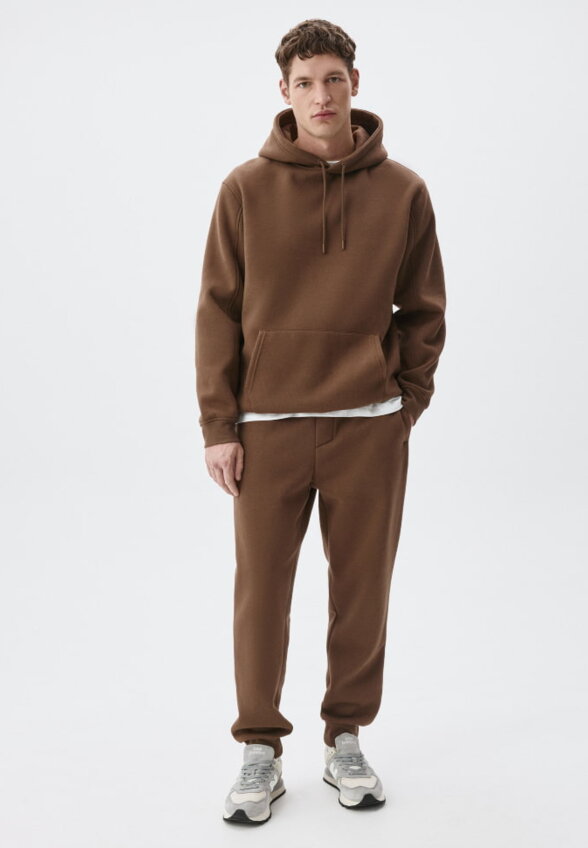 Худи REGULAR FIT из футера с начесом