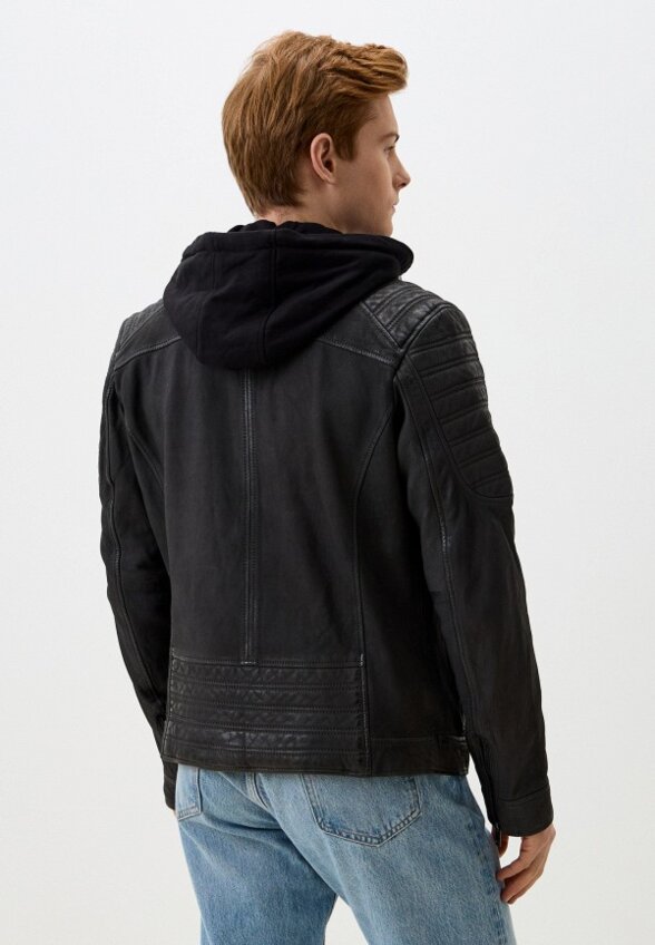 Куртка кожаная Jorg Weber