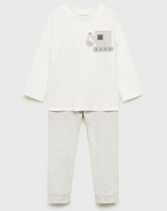 Пижама Mango Kids детям