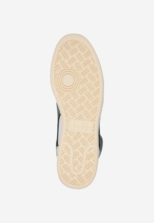 Кеды мужские Diadora Magic Basket Demi Cut Suede Leather, Белый