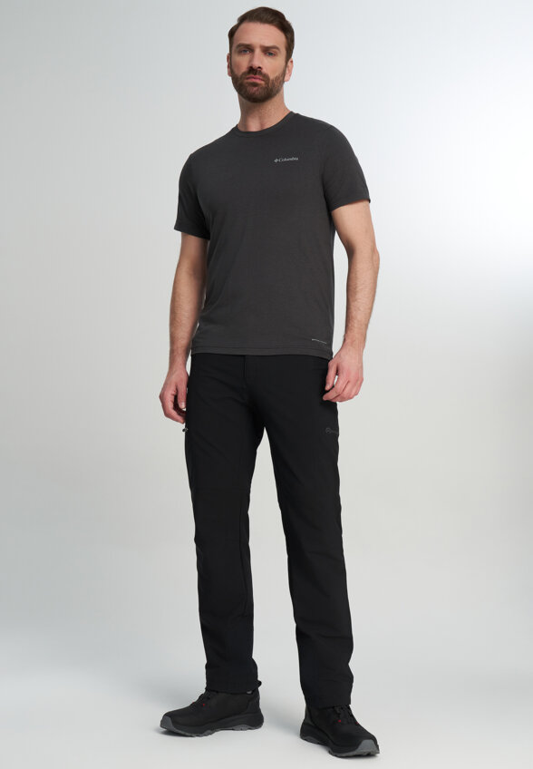 Футболка мужская Columbia Parsons Point SS Logo Tee, Черный