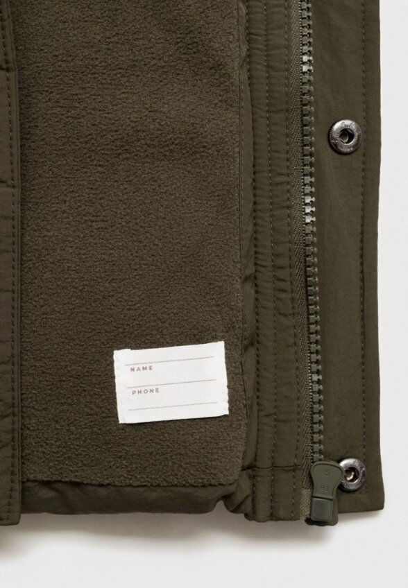 Куртка утепленная Mango Kids