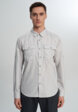 Рубашка мужская Mountain Hardwear Canyon Long Sleeve Shirt, Серый2  - превью
