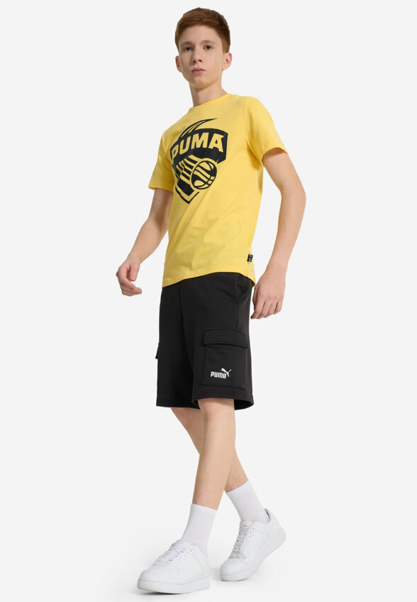 Футболка для мальчиков PUMA Basketball Posterize, Желтый