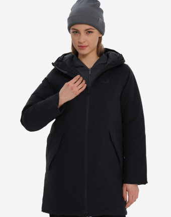 Куртка утепленная женская Jack Wolfskin Frost Haven, Черный женщинам