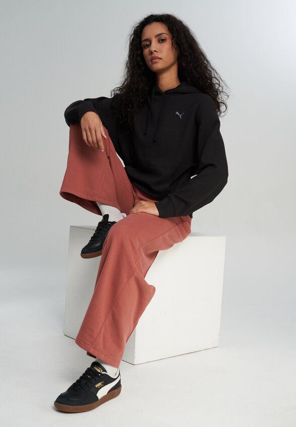 Худи женское PUMA, Черный