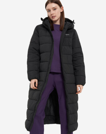 Пальто утепленное женское Champion, Черный женщинам