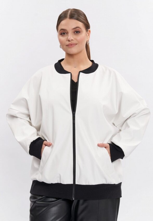 Куртка кожаная Артесса