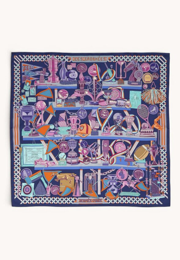 Hermes Silk Scarf