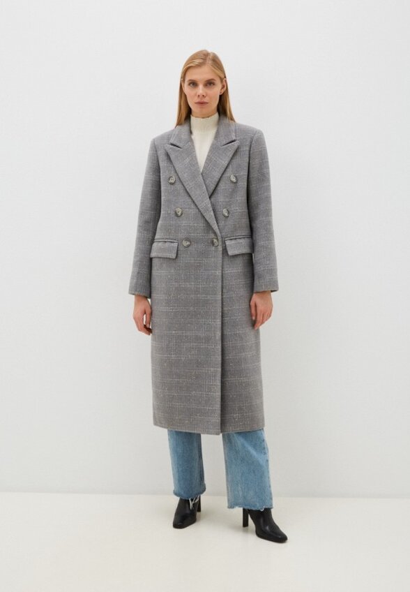 Пальто двубортное Catarina Nova