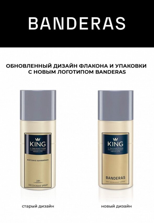 Дезодорант-спрей Antonio Banderas