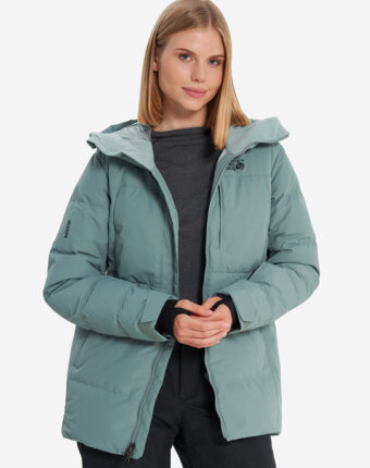 Пуховик женский Mountain Hardwear Powder Maven, Голубой женщинам