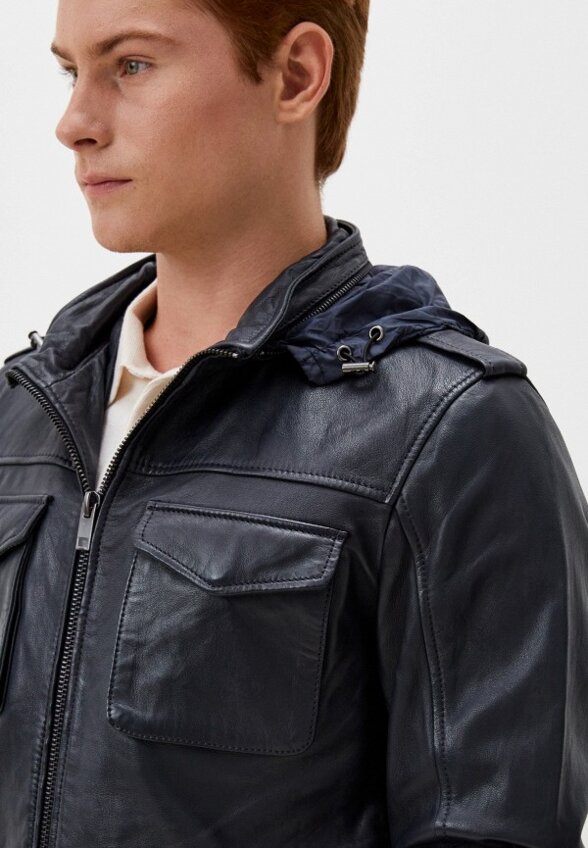 Куртка кожаная Jorg Weber