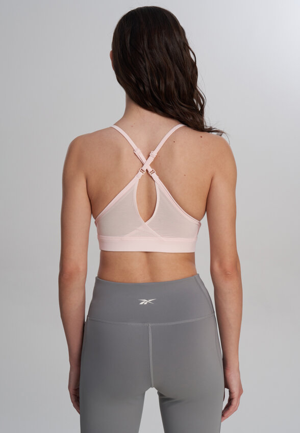 Топ бра спортивный Reebok Lux, Розовый