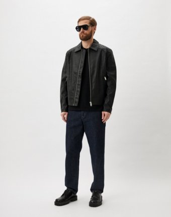 Куртка кожаная Karl Lagerfeld Jeans мужчинам