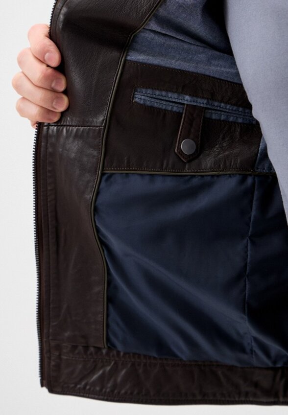 Куртка кожаная Jorg Weber