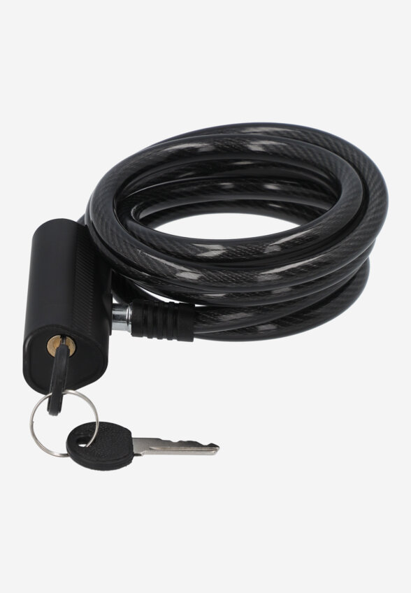 Замок велосипедный с ключами Cyclotech CLK-5, Черный