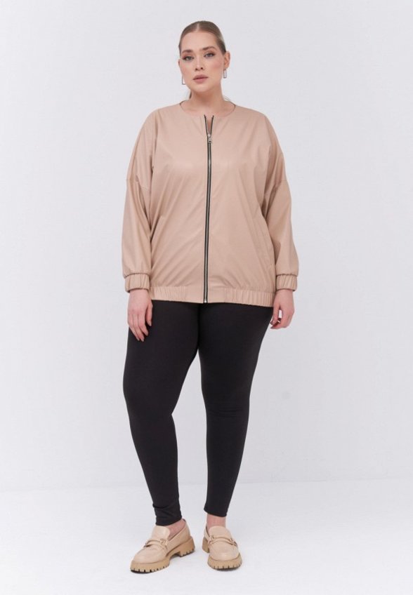 Куртка кожаная Артесса