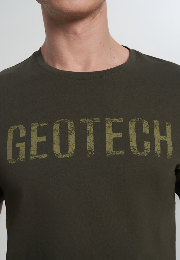 Футболка мужская Geotech, Зеленый