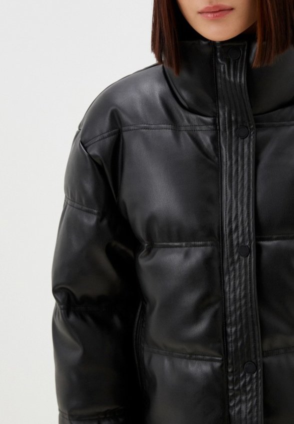 Куртка кожаная утепленная O'STIN