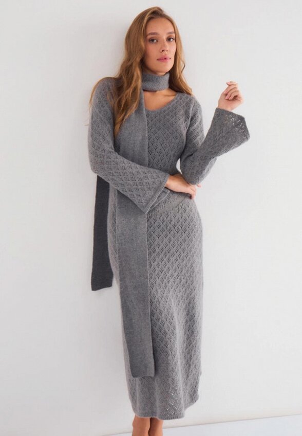 Платье и шарф Vittoria Vicci