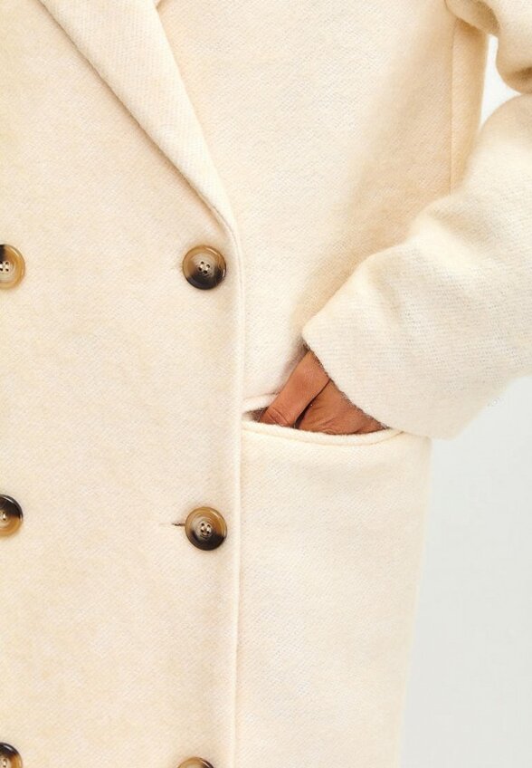 Пальто двубортное Droid&I