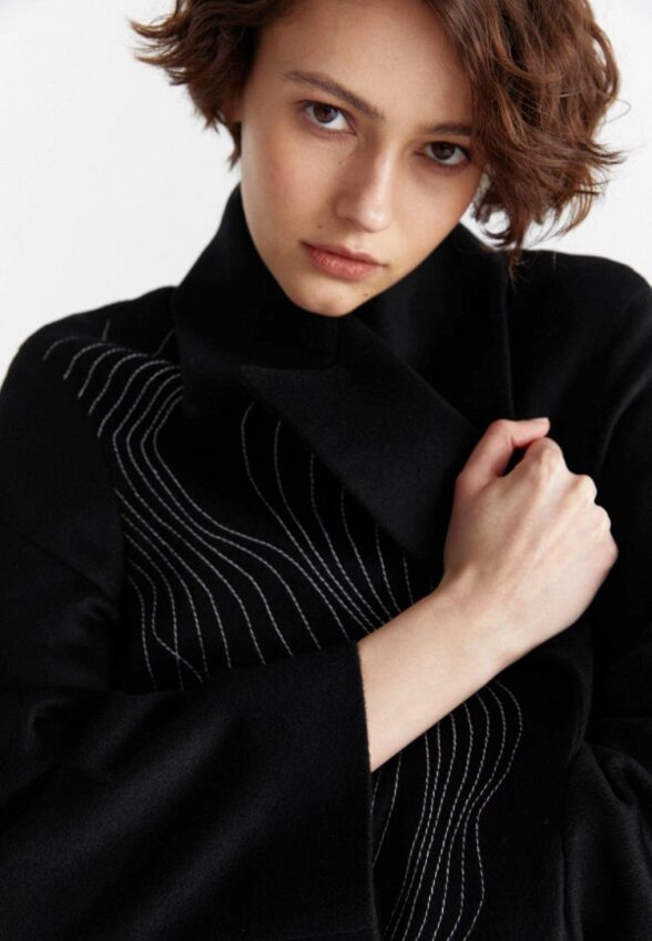 Пальто однобортное M.Reason