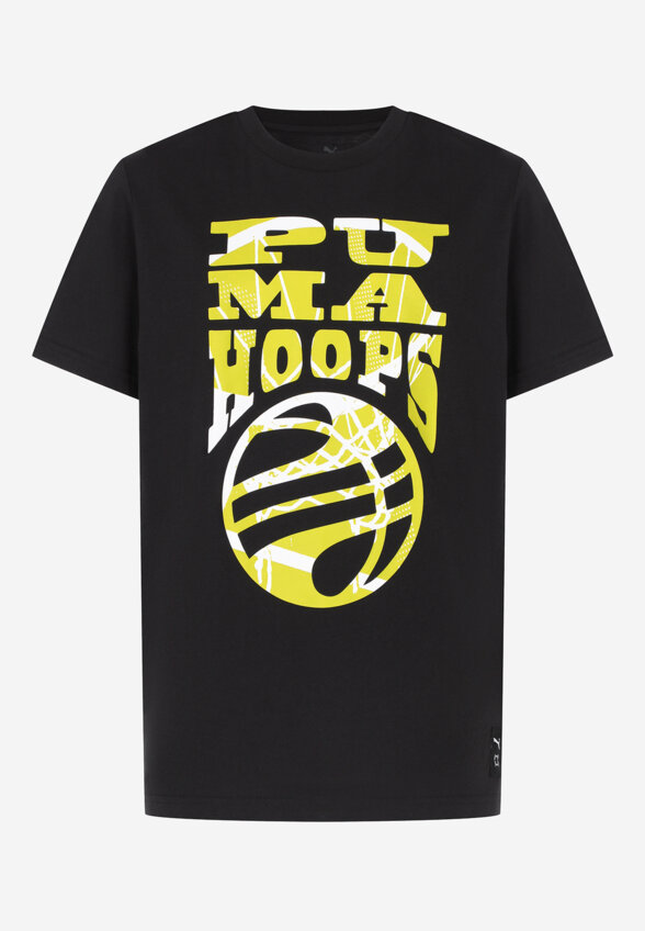 Футболка для мальчиков PUMA Basketball Blueprint, Черный