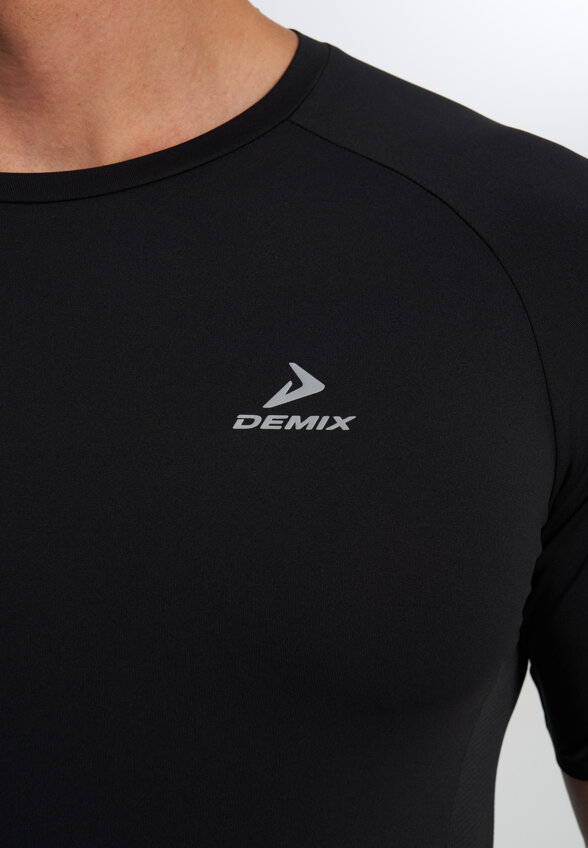 Футболка мужская Demix Running Tech, Черный