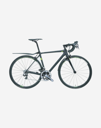 Набор велосипедных крыльев Topeak DeFender RC1/RC11 700 x25 C, Черный женщинам