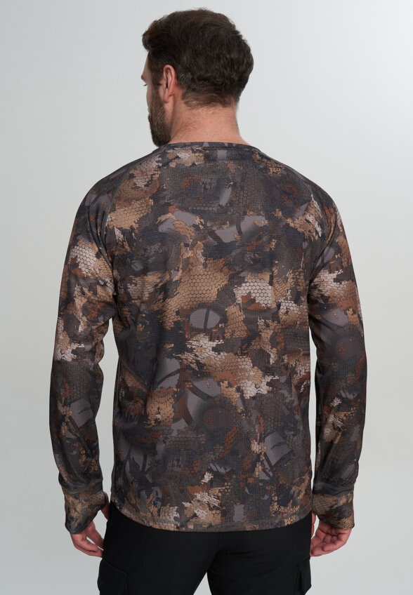 Лонгслив мужской Remington Blend Shirt, Коричневый