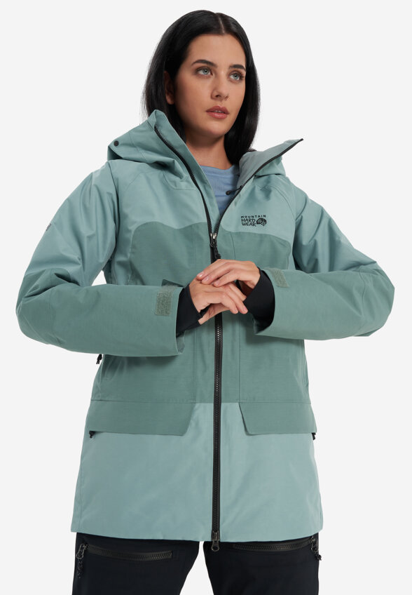 Куртка горнолыжная женская Mountain Hardwear Cloud Bank, Голубой