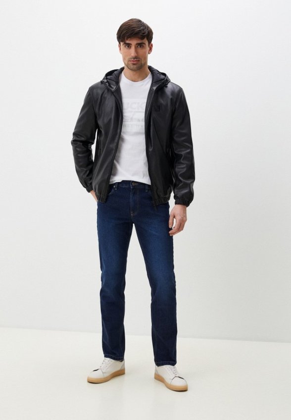 Куртка кожаная Lucky Bear