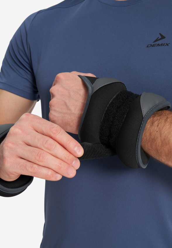 Утяжелители Demix, 2 х 2 кг, Черный