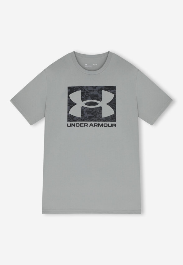 Футболка мужская Under Armour Camo Boxed Logo, Серый