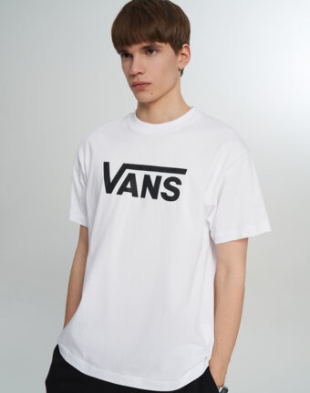 Футболка мужская Vans Classic SS, Белый женщинам