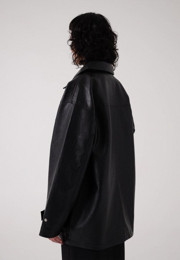 Куртка кожаная Enevoo