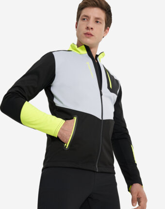 Куртка для беговых лыж мужская Fischer, Черный женщинам