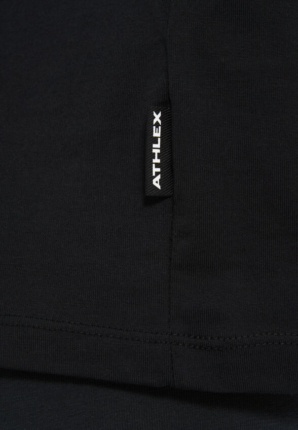 Футболка женская оверсайз Athlex, Черный