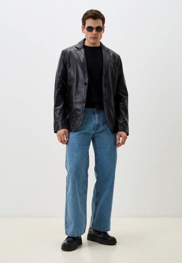 Куртка кожаная Jorg Weber