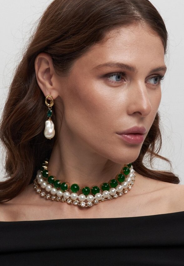 Серьги Yaroslavna