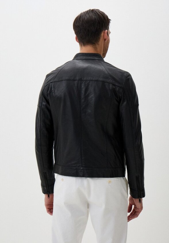Куртка кожаная Urban Fashion for Men