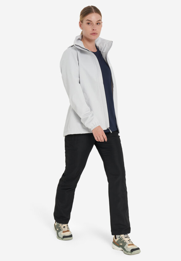 Куртка мембранная женская Jack Wolfskin Stormy Point, Серый