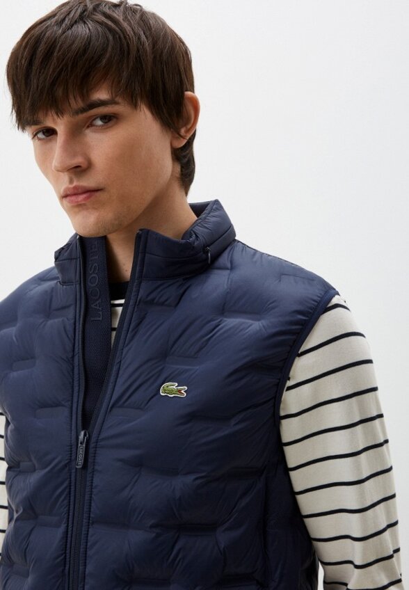 Жилет стеганый Lacoste