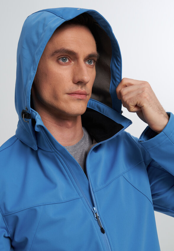 Куртка софтшелл мужская IcePeak Biggs, Голубой