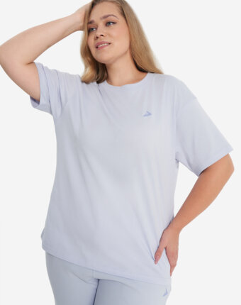 Футболка женская Demix, Plus Size, Фиолетовый женщинам
