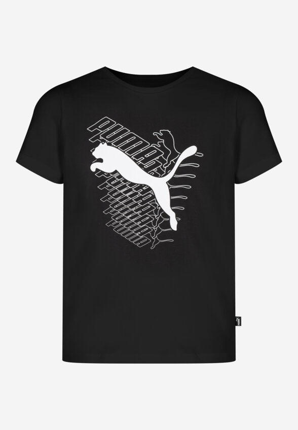 Футболка для мальчиков PUMA Graphics Cat, Черный