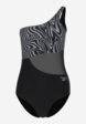 Купальник слитный женский Reebok Molly, Черный5  - превью