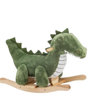 Качалка Блумингвиль МИНИ (Bloomingville MINI) "Крокодил Эрни", зеленая детям