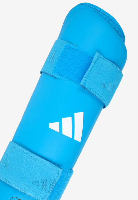 Защита голени и стопы adidas WKF Shin & Removable Foot, Голубой